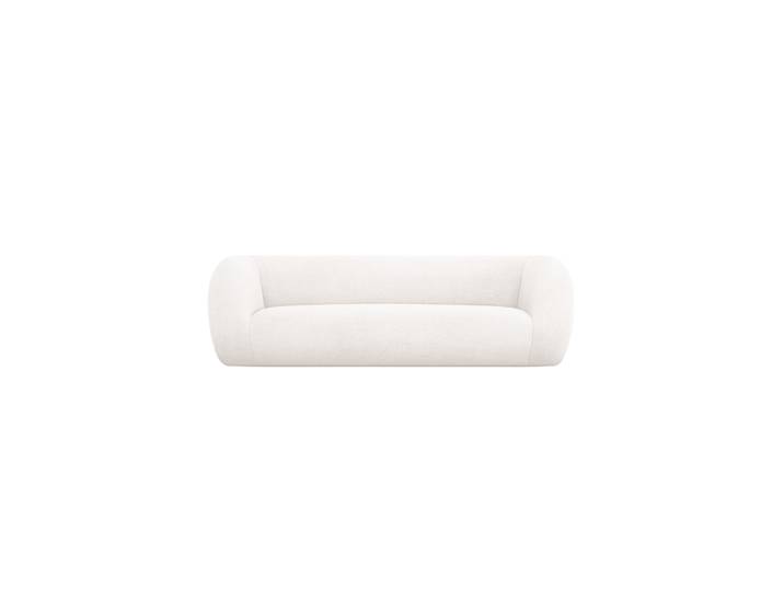 3-Sitzer Design Sofa „Essen“ Bouclé Weiss chosen by Bloomingloft
