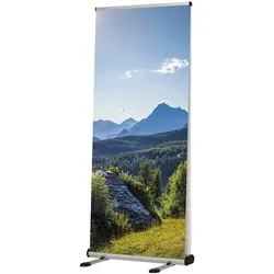 Showdown Displays Roll-Banner »Open-Air« 85 x 200 cm - ohne Bezug