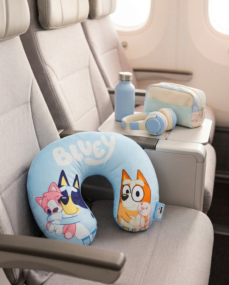 Bluey reiskussen voor kinderen