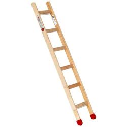 Euroline Holz-Sprossenanlegeleiter Nr. 10101 1x6