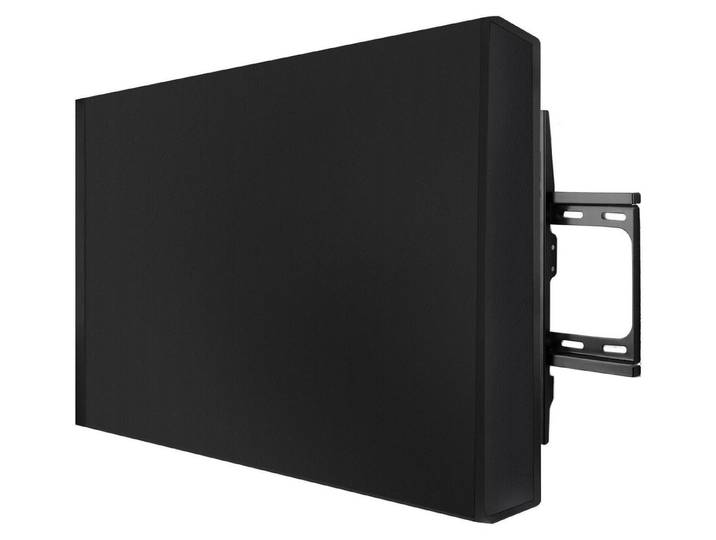 TV Abdeckung Outdoor Wetterfest Universal 55-58 Zoll Schwarz 137x89x14cm