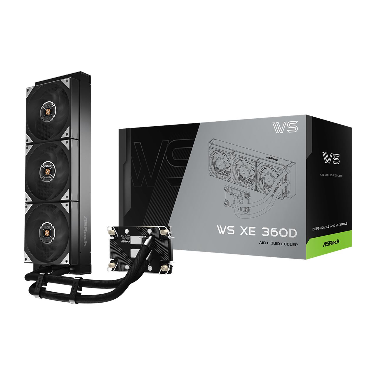 ASRock WS XE 360D schwarz All-in-One