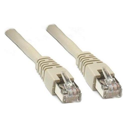 Goobay Patchkabel Kat6 UTP grau 10.0 m crossover (UTP, CAT6, 10 m) (68472)