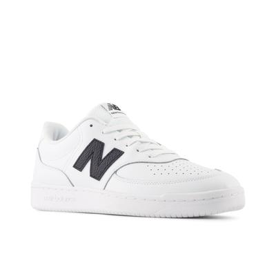 Sneaker NEW BALANCE "BB80", Herren, Gr. 40,5, 103 weiß, Leder, Schuhe Sneaker