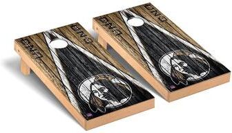 Skip's Garage North Carolina Pembroke Braves Triangle Cornhole Board Set