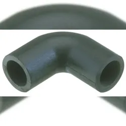 Sauermann Kautschuk-Adapter 90° Bogen - Set mit 3 Stk.