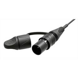 Neutrik NKO2S-L-0-10 Glasfaser LWL Anschlusskabel 10.00 m Schwarz [1x LC-Stecker - 1x offene Kabelenden]
