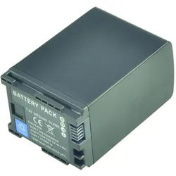 2-Power Camcorder Battery 7.4V 2670mAh (Kamera Akku), Kamera Stromversorgung, Schwarz