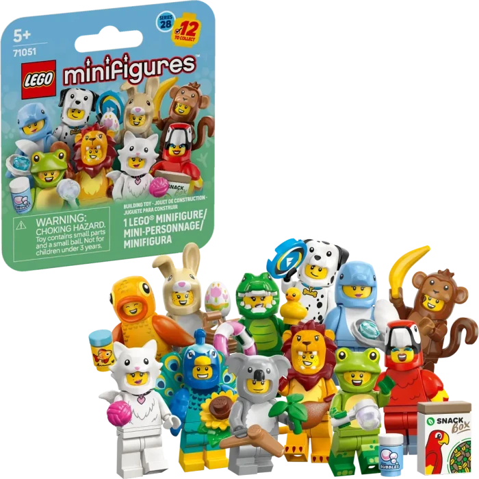 LEGO Minifigures 71051 Tiere Serie 28 (sortierter Artikel, eine Figur)