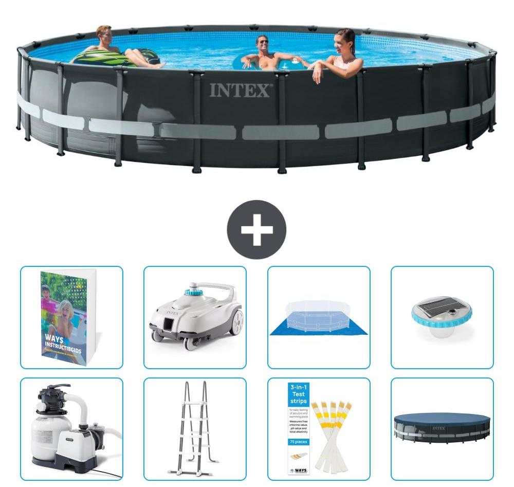 Ultra XTR Pool Rund - 610x122 cm - 7-teilig S552