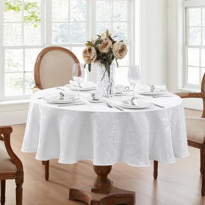 Threadmade Caiden Elegance Damask Tablecloth