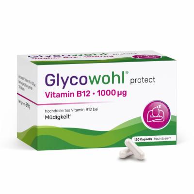 Heilpflanzenwohl GmbH GLYCOWOHL Vitamin B12 1000 µg hochdos.vegan Kaps. 66,6 g 18904771