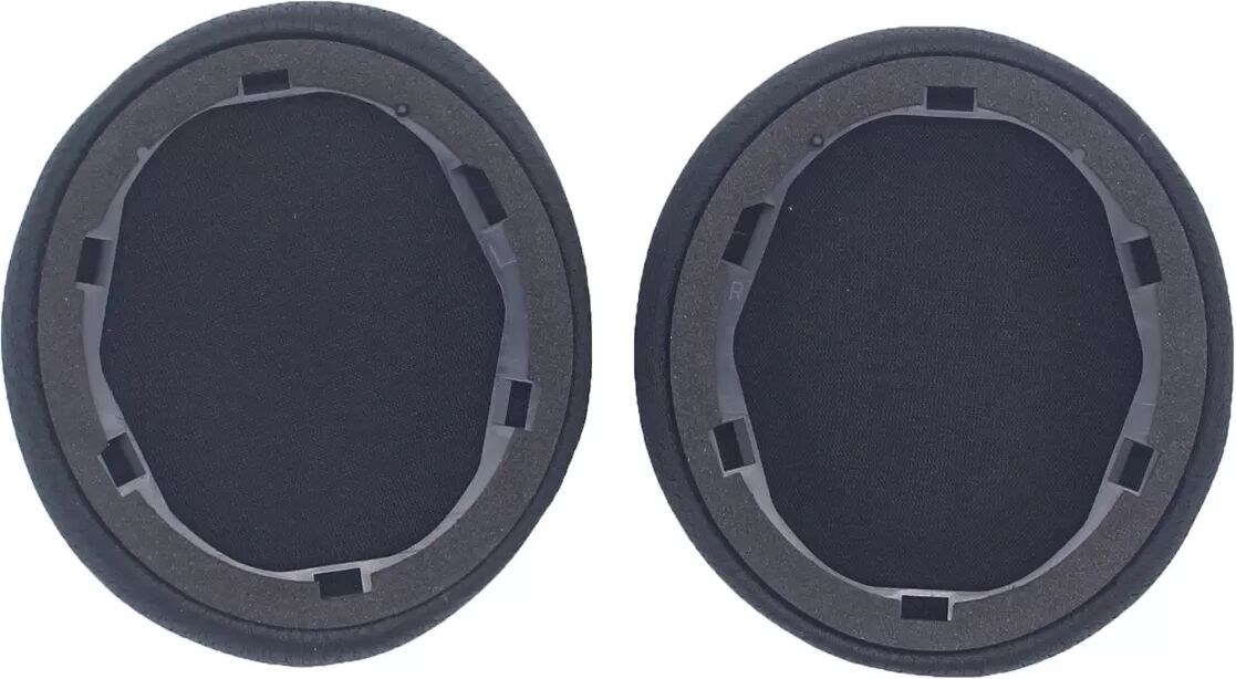 INF Austausch-Ohrpolster 2er-Pack, Proteinkleder, kompatibel mit Anker Soundcore Life Q35 Schwarz