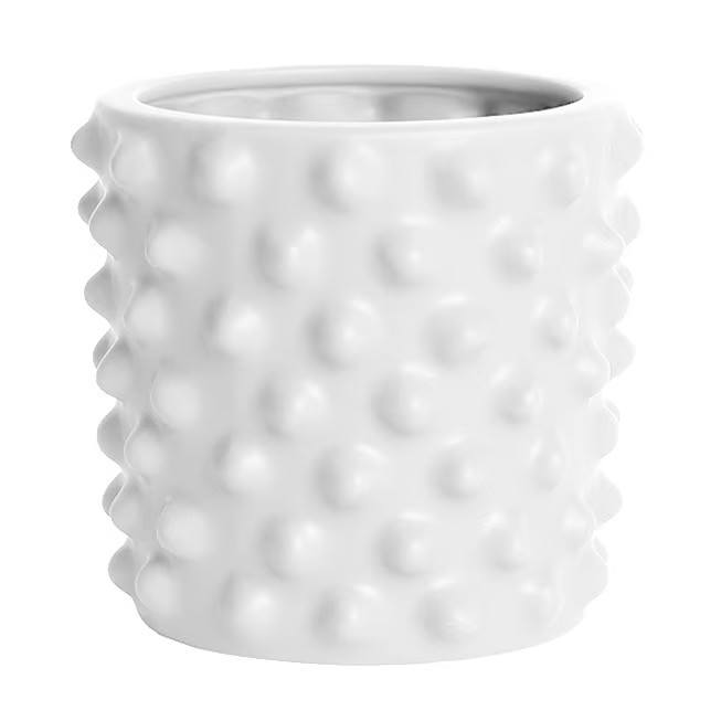 DBKD Cloudy bloempotmat wit mini voor op tafel
