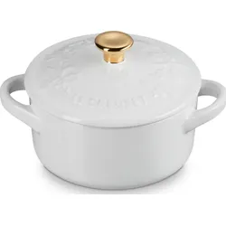 Mini Cocotte Holly Förmchen 250 ml weiß