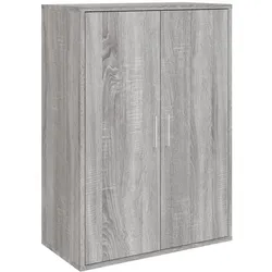 vidaXL Sideboard Grau Sonoma 60x31x84 cm Holzwerkstoff