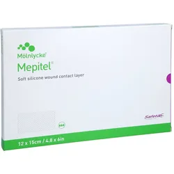 Mepitel Silikon Netzverband 12x15 cm steril