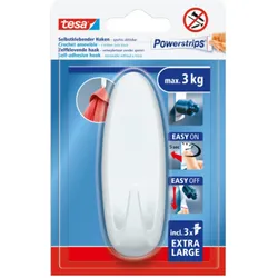 tesa, Klebehaken + Klebenagel, Powerstrips Extra Large
