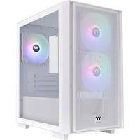 Versa H16 TG ARGB Snow White, Tower-Gehäuse weiß, Tempered Glass