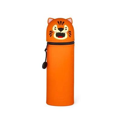Legami 2-in-1-Federmäppchen aus Silikon - Kawaii - Tiger