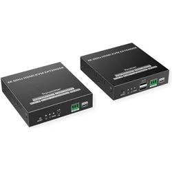 Value HDMI KVM Extender IPCOLOR, KVM Switch, Schwarz