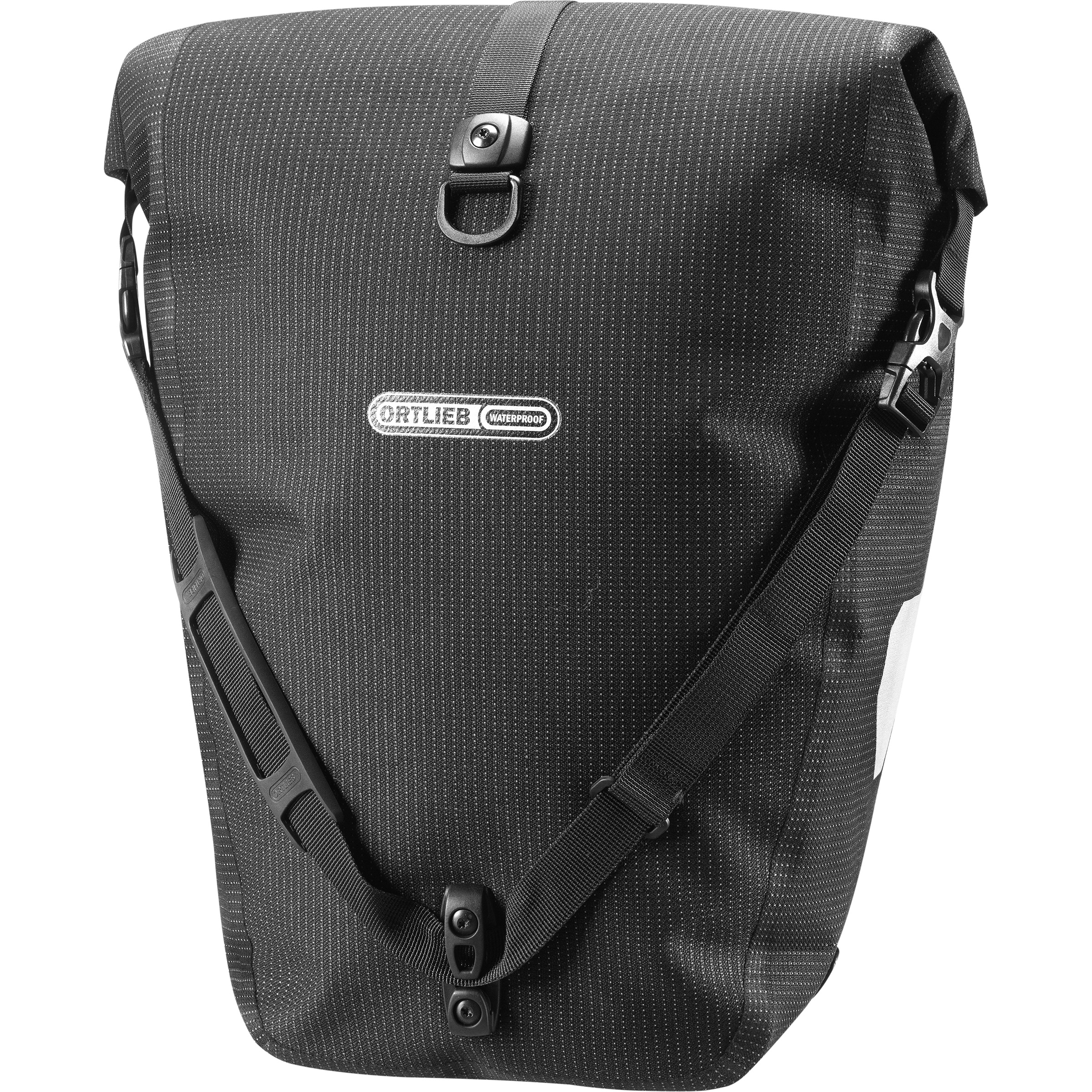 Ortlieb Back-Roller High-Vis Fahrradtaschen schwarz Größe 20L Bikepacking | Commuting