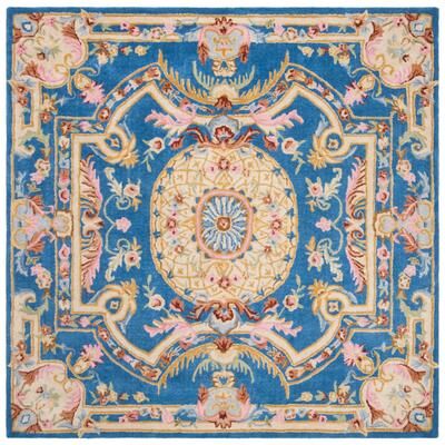 SAFAVIEH Handmade Savonnerie Gunnvor Traditional Oriental Wool Rug