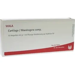 WALA Cartilago/Mandragora comp. Ampullen 10X1 ml Ampullen