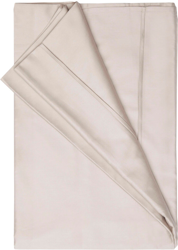 Belledorm Plain Dye 200 TC Egyptian-Quality Cotton Percale Flat Sheet Oyster King Super KIng