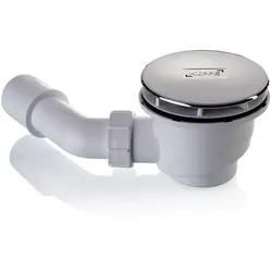 Ablaufgarnitur 53mm Aufbauhöhe design4YOU/Scalido, o.Ablaufk. 0,5l/sek.