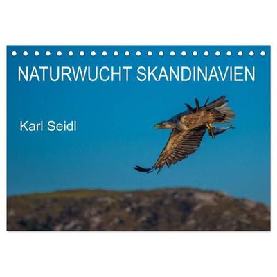Naturwucht Skandinavien (Tischkalender 2027 DIN A5 quer), CALVENDO Monatskalender
