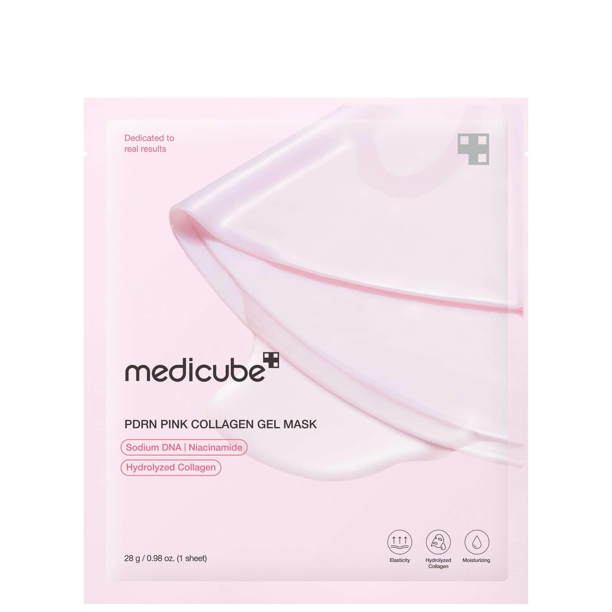 Medicube PDRN Roze Collageen Gel Masker x4