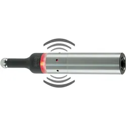 Tschorn Kantentaster mit federnder Tastkugel, 2D optisch + akustisch, Ø-20 mm, Schalter + Taster, Rot