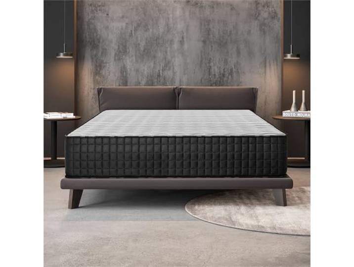 Naturalex - Titanium - Matratze 140x200 cm - Höhe 30 cm Kaltschaummatratze - 140x200 H4 - Matratze 140x200 - Oeko-tex Zertifiziert - Latex Blue 7 Zonen