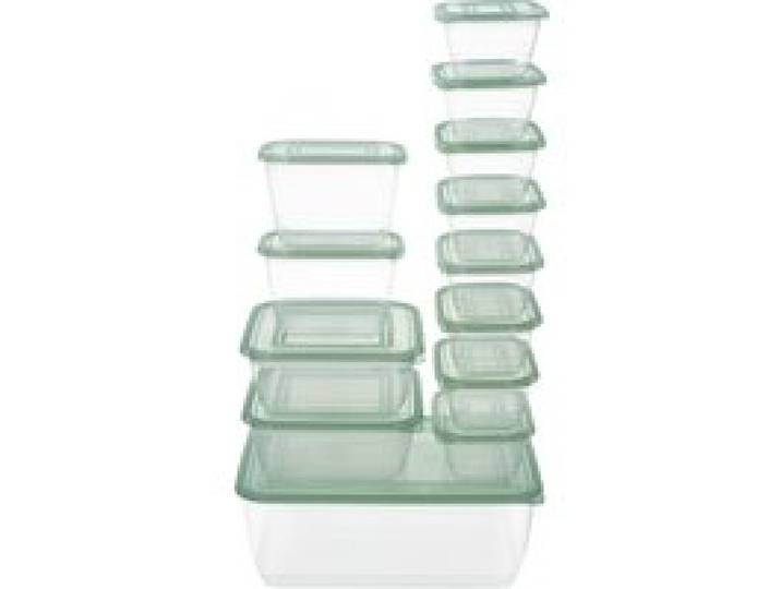 SILVERCREST® Set de 13 boîtes de conservation (vert menthe)