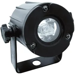 Eurolite LED-Pinspot LED PST-3 W 6000 K (3 W, LED), Scheinwerfer, Schwarz