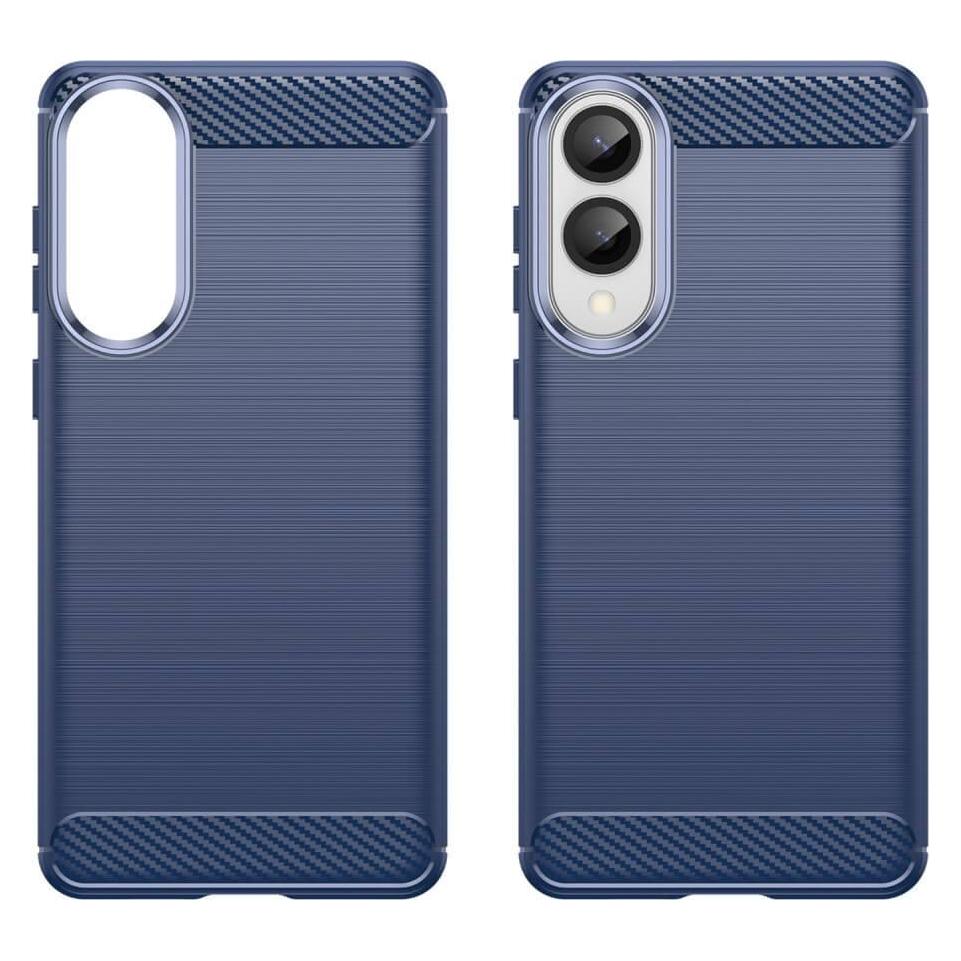 Cover-Discount Galaxy S25 Edge - Metall Carbon Look Hülle (Samsung Galaxy S25 Edge) (58292422)