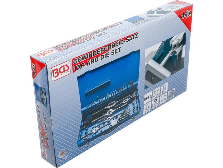 BGS Draadsnijtapset M3 - M12 44 delig