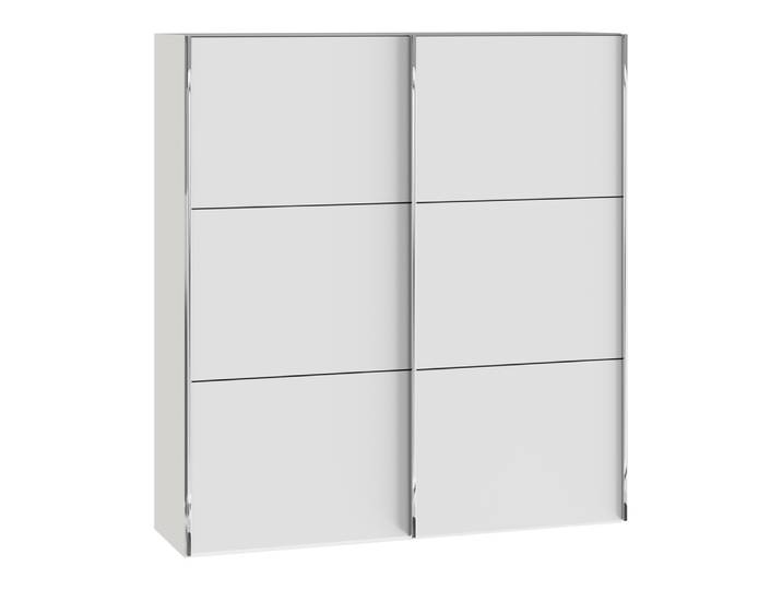 Schiebetürenschrank Slide, Byyu, premiumweiss
