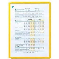 Durable Sichttafel SHERPA Panel 560604 DIN A4 PP gelb