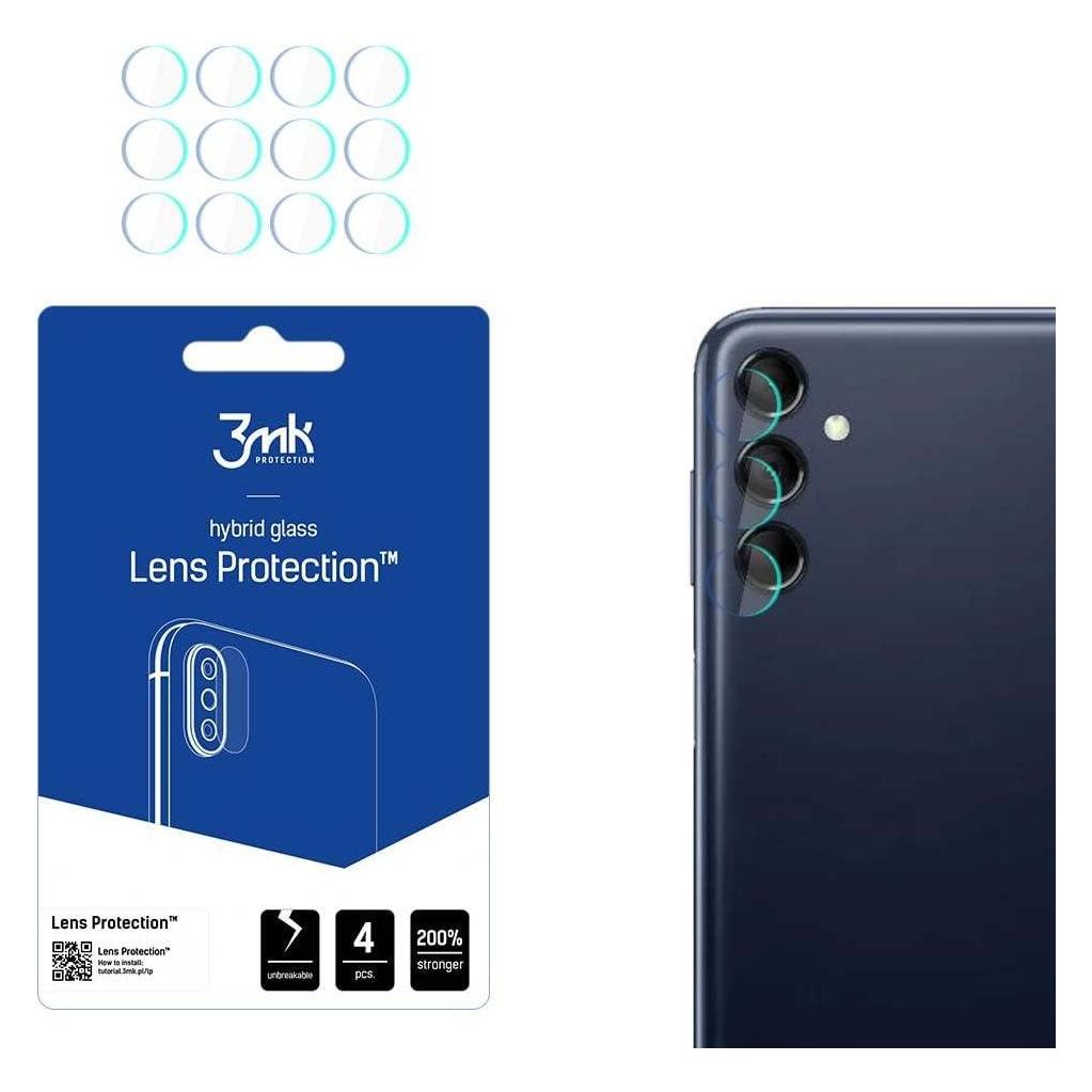 3MK Lens Protect Sam M14 M146 Ochrona na obiektyw aparatu 4szt (4 Stk., Samsung Galaxy M14) (1637320834)