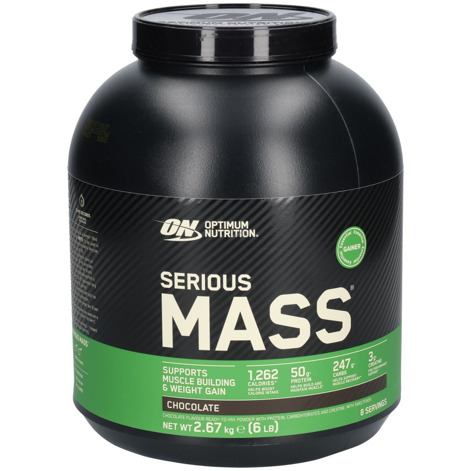 Optimum Nutrition Serious Mass Chocolate 2672 g Puder