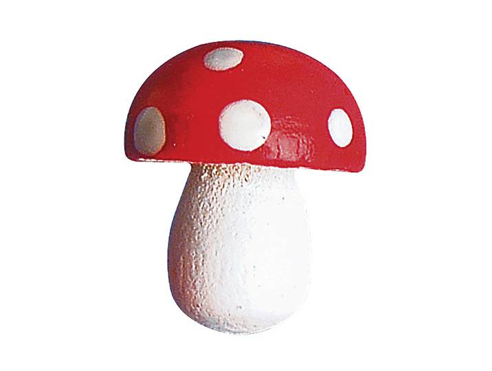 Rayher Holzstreuteile Fliegenpilz 1.5 cm 24 Stück