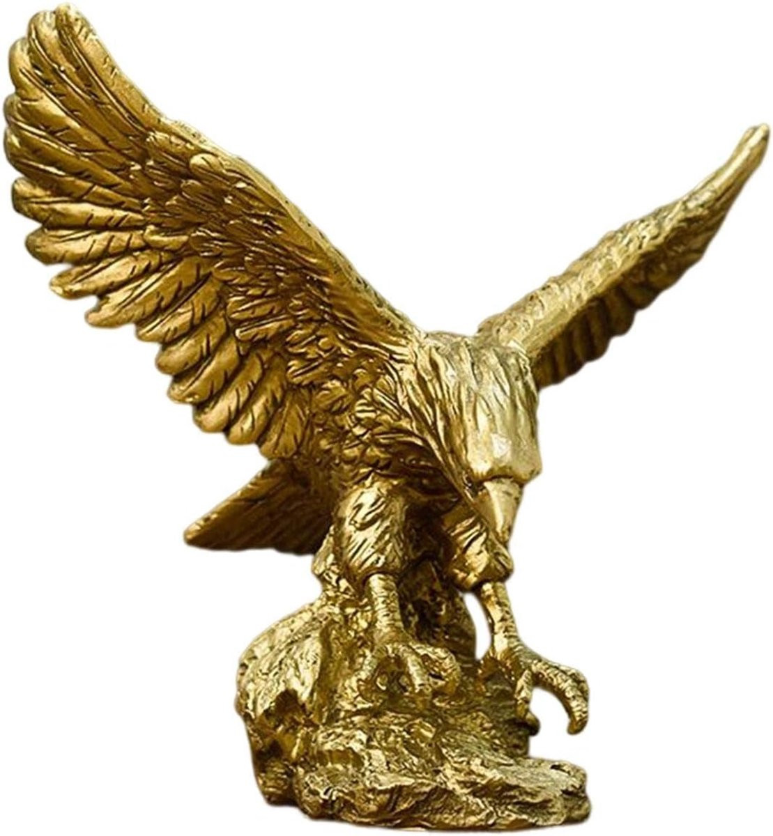 Adelaar Beeld Decoratie Figuur Modern Design Goud Hoogte: 31 cm