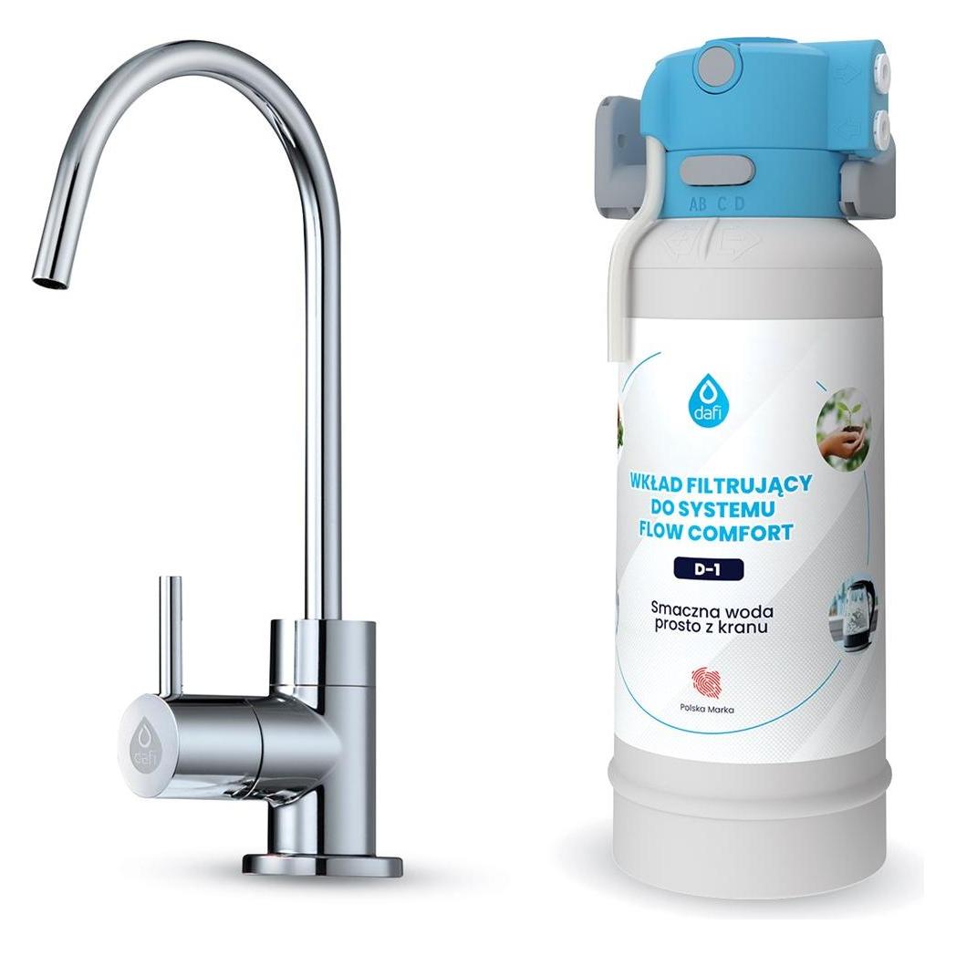 Dafi Flow Comfort Filter für Trinkwasser (Flow Comfort filtr D1 + kran)