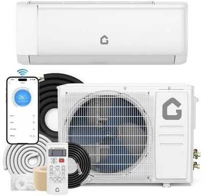 Garvee 18000 BTU Mini Split Air Conditioner & Heater, WiFi Enabled