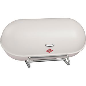 Wesco Brotkasten Breadboy, Stahlblech, Schwenkdeckel, 44,3 x 23 x 21cm, sand matt