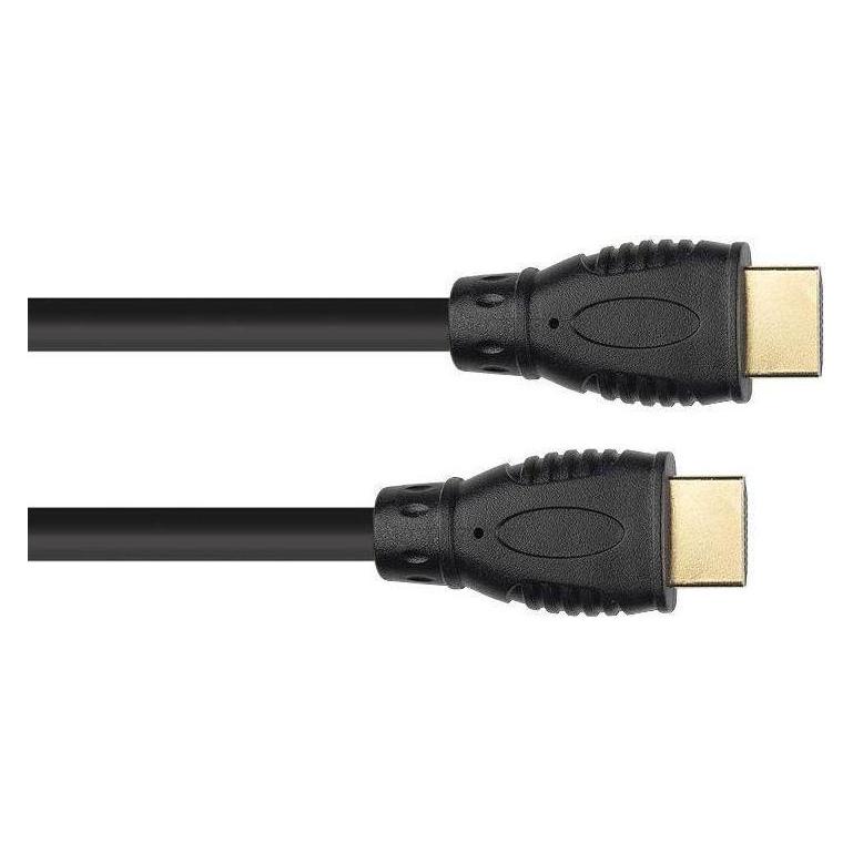 Varia SO-38174 - Anschlusskabel HDMI 2.0b, 4K UHD 60Hz, 18 Gbits, vergoldete Kontakte, schwarz, 3m (3 m) (SO-38174)