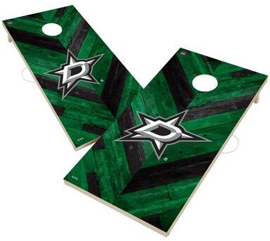 Skip's Garage Dallas Stars NHL Cornhole Board Set