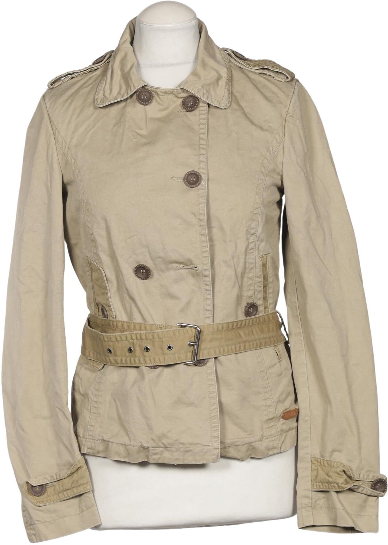 Replay Damen Jacke, Beige, Gr. S, kein / Etikett - Second Hand